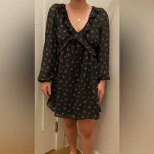 Floral long sleeve American Eagle dress